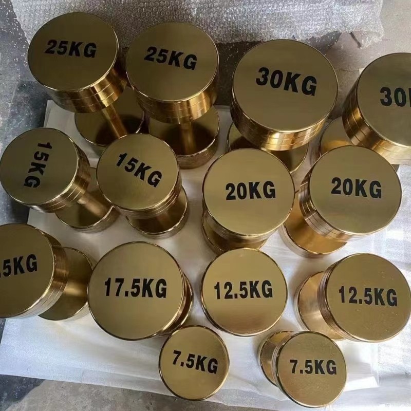 Electroplated Dumbbell